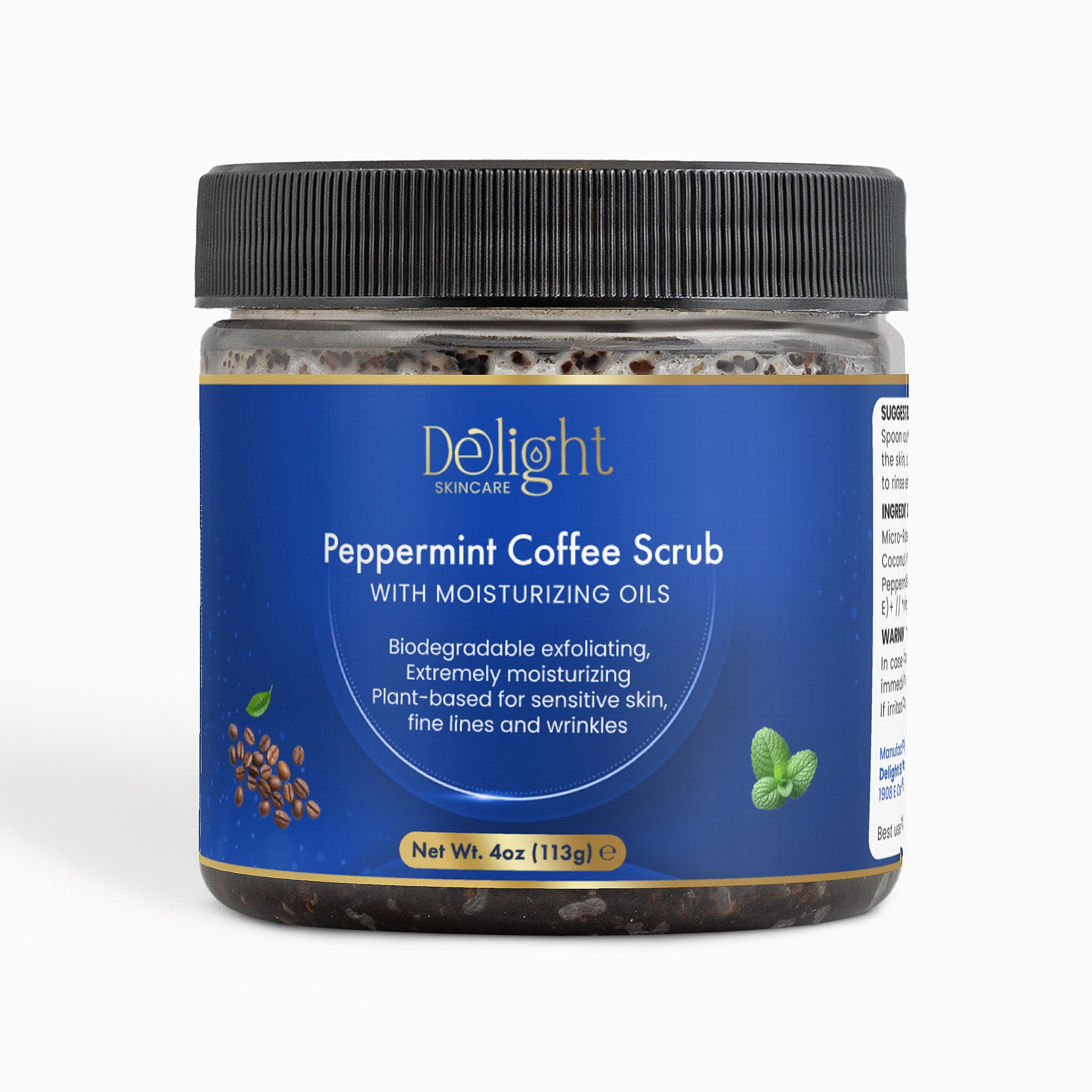 Peppermint Coffee Scrub