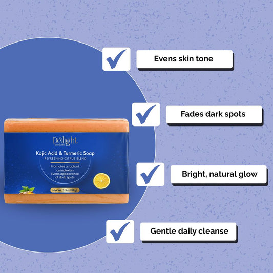 Kojic Acid & Turmeric Soap